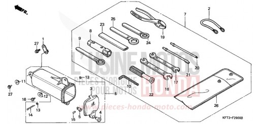 OUTILS CLR125W de 1998